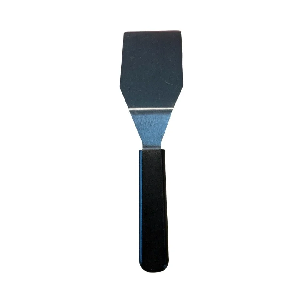 Pampered Chef Serving Spatula Stainless Steel Black Handle Brownie Turner 11